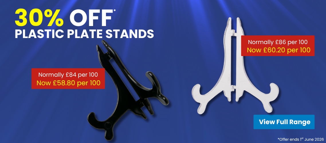 Plastic Plate Stands